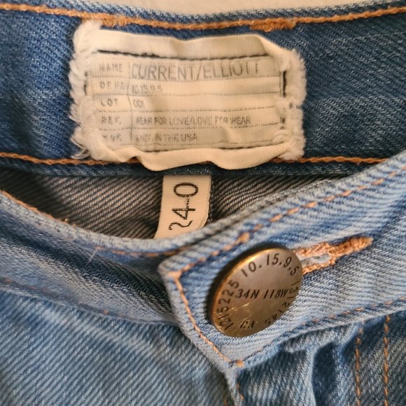 Current Elliott low rise jeans - Picture 3 of 4